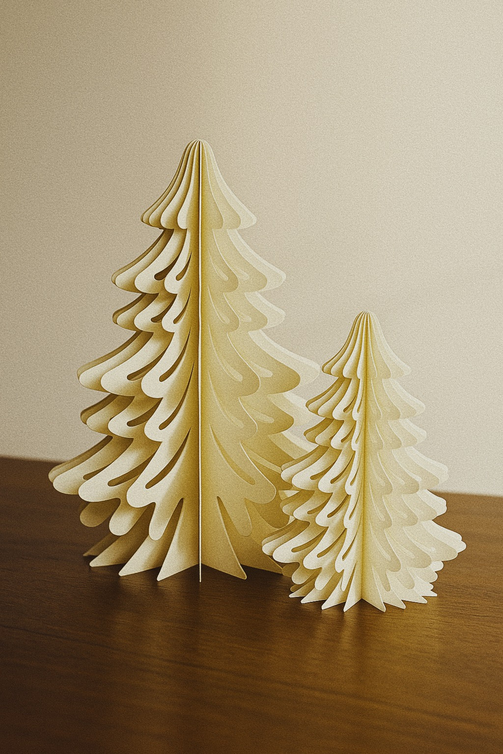 Alberelli in carta FROSTY (Set da 2)