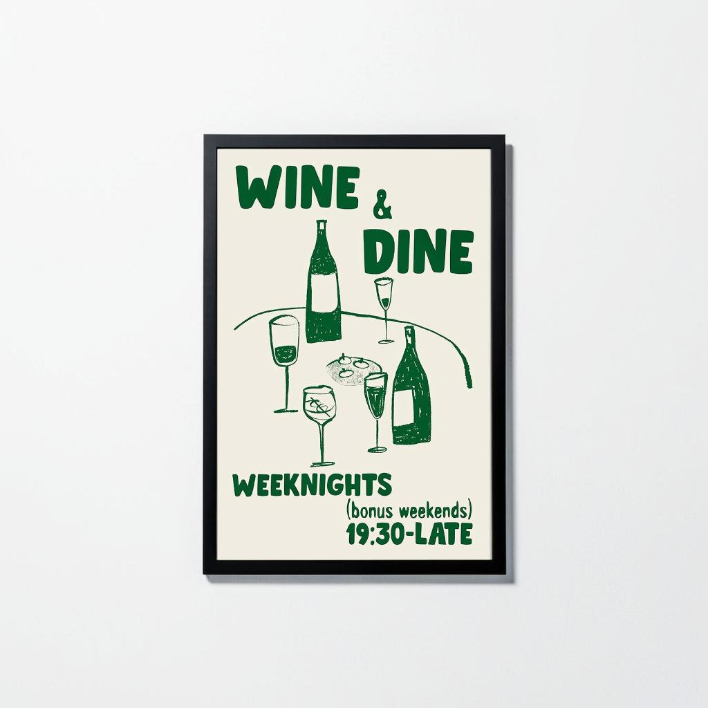 Stampa su tela WINE