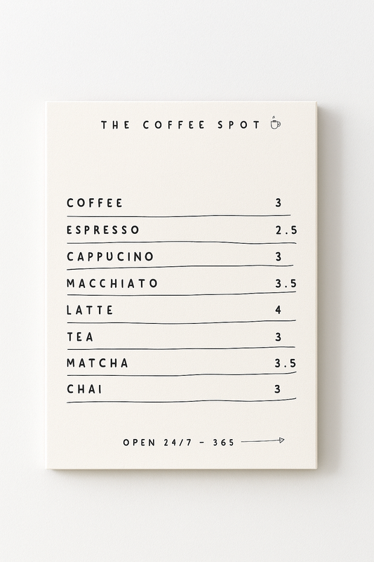 Stampa su tela CAFé