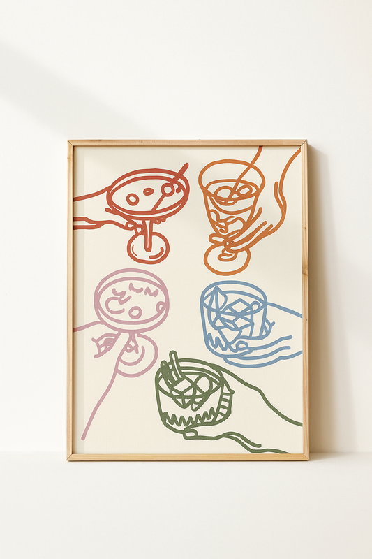 Stampa su tela CHEERS