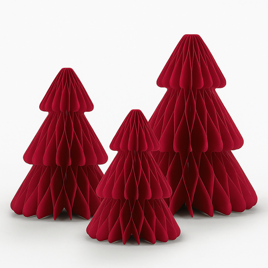 Alberelli in carta FOREST (Set da 3)