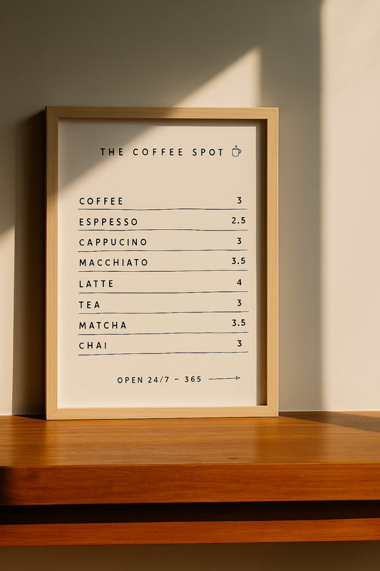 Stampa su tela CAFé