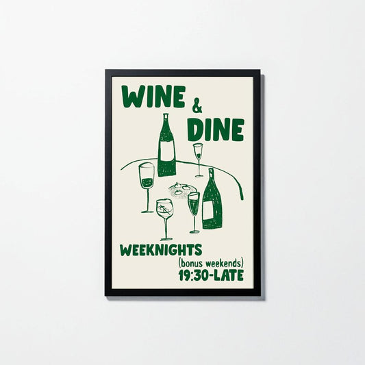 Stampa su tela WINE