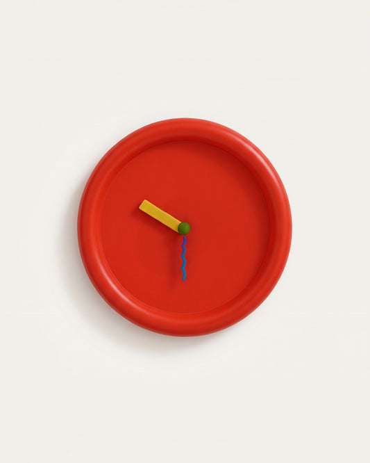 Orologio da parete POP – Rosso